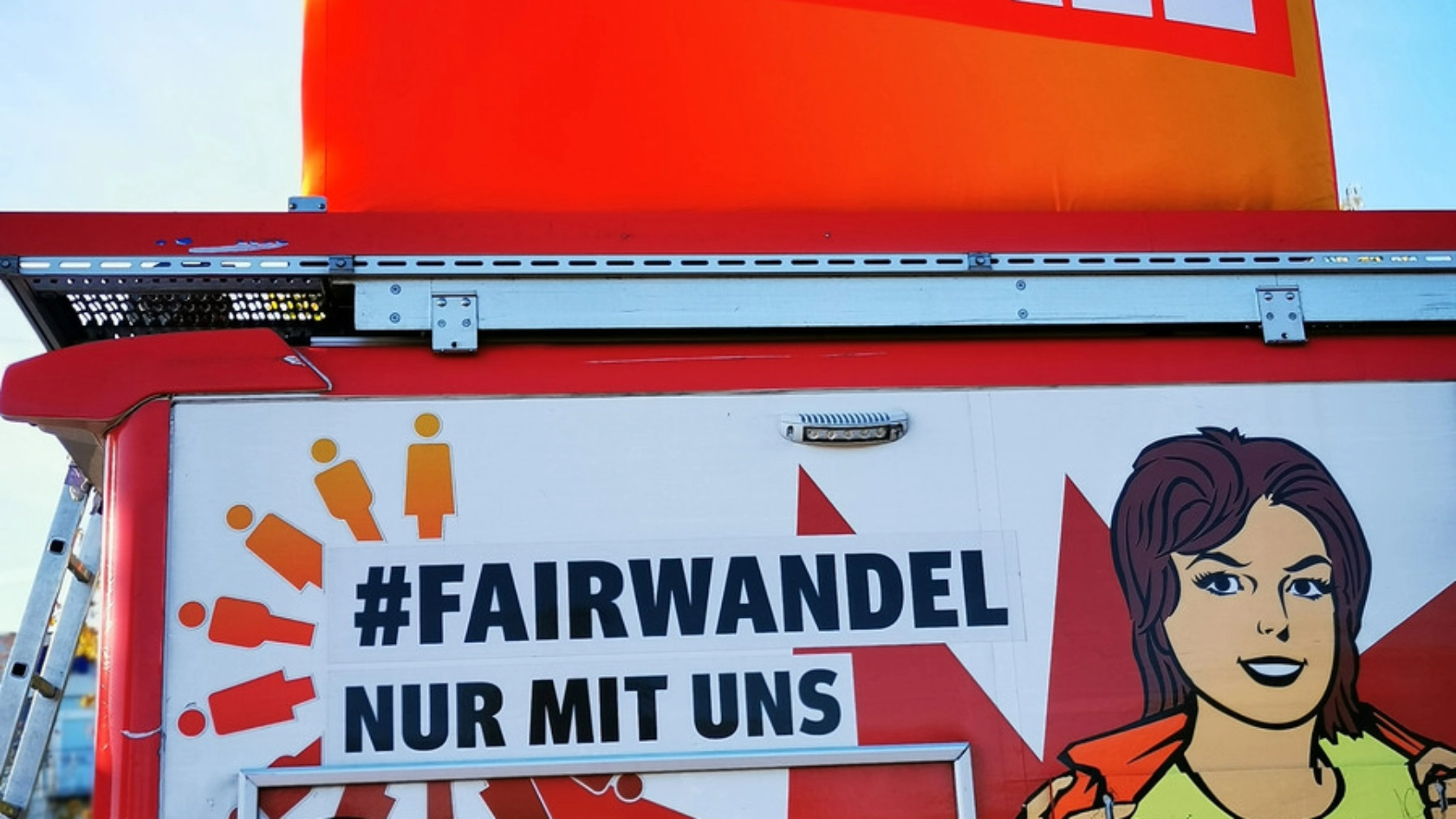 Blitz Info der Borg Warner Beschäftigten