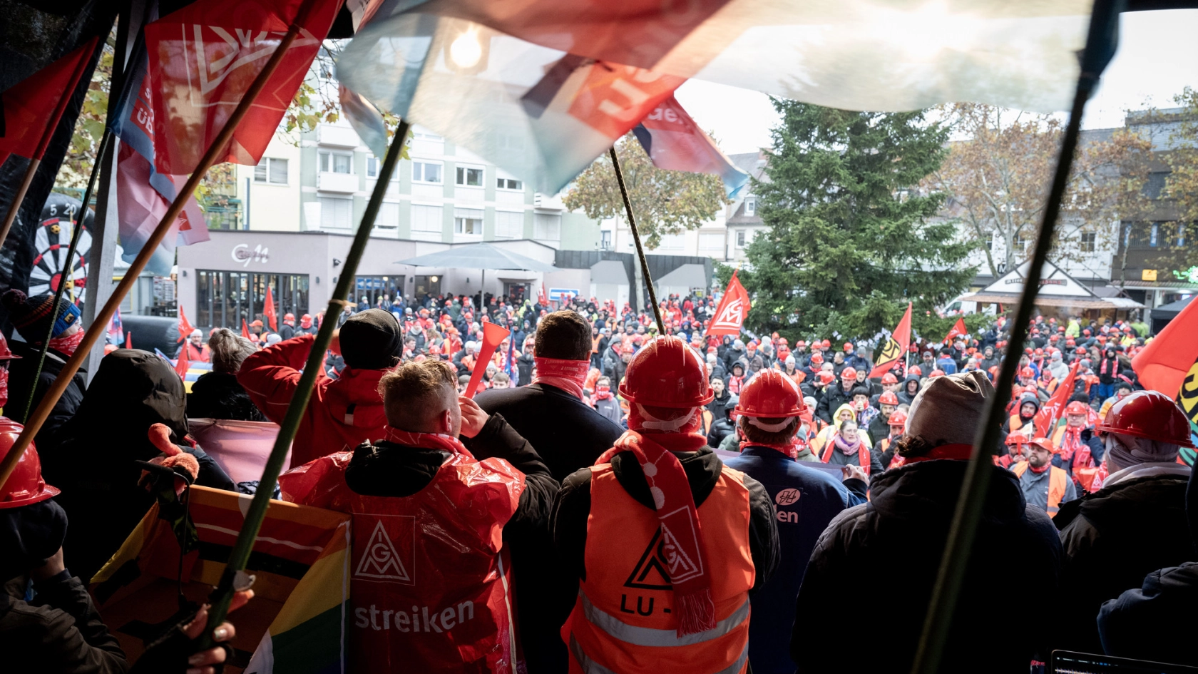 Demonstration und Kundgebung in Frankenthal