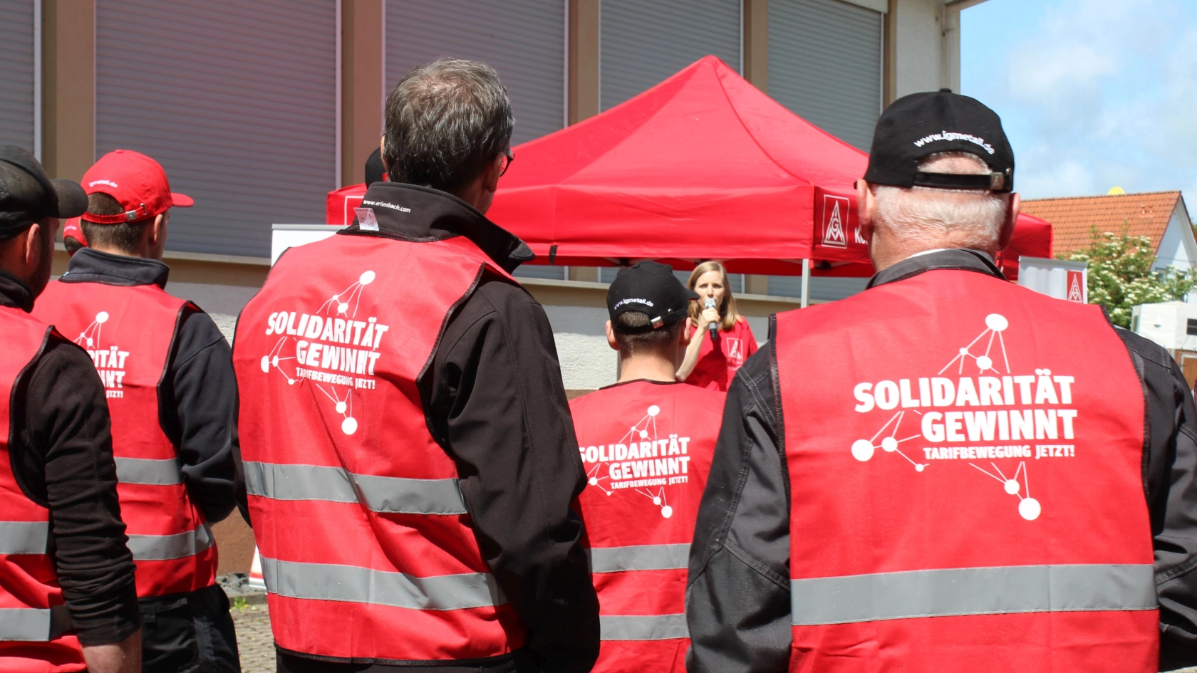 Warnstreik Erlenbach