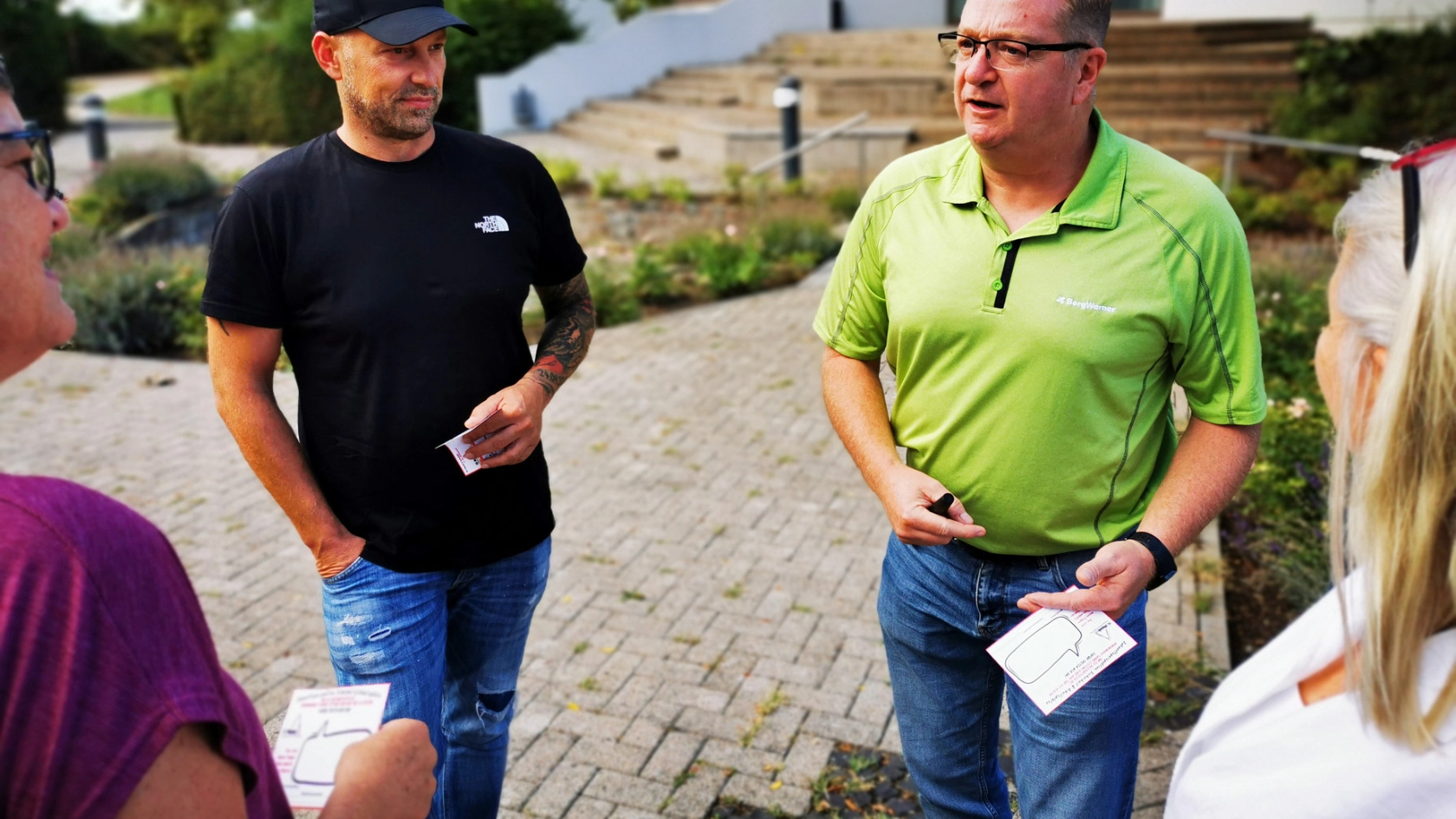 Aktiv mit Druckluft