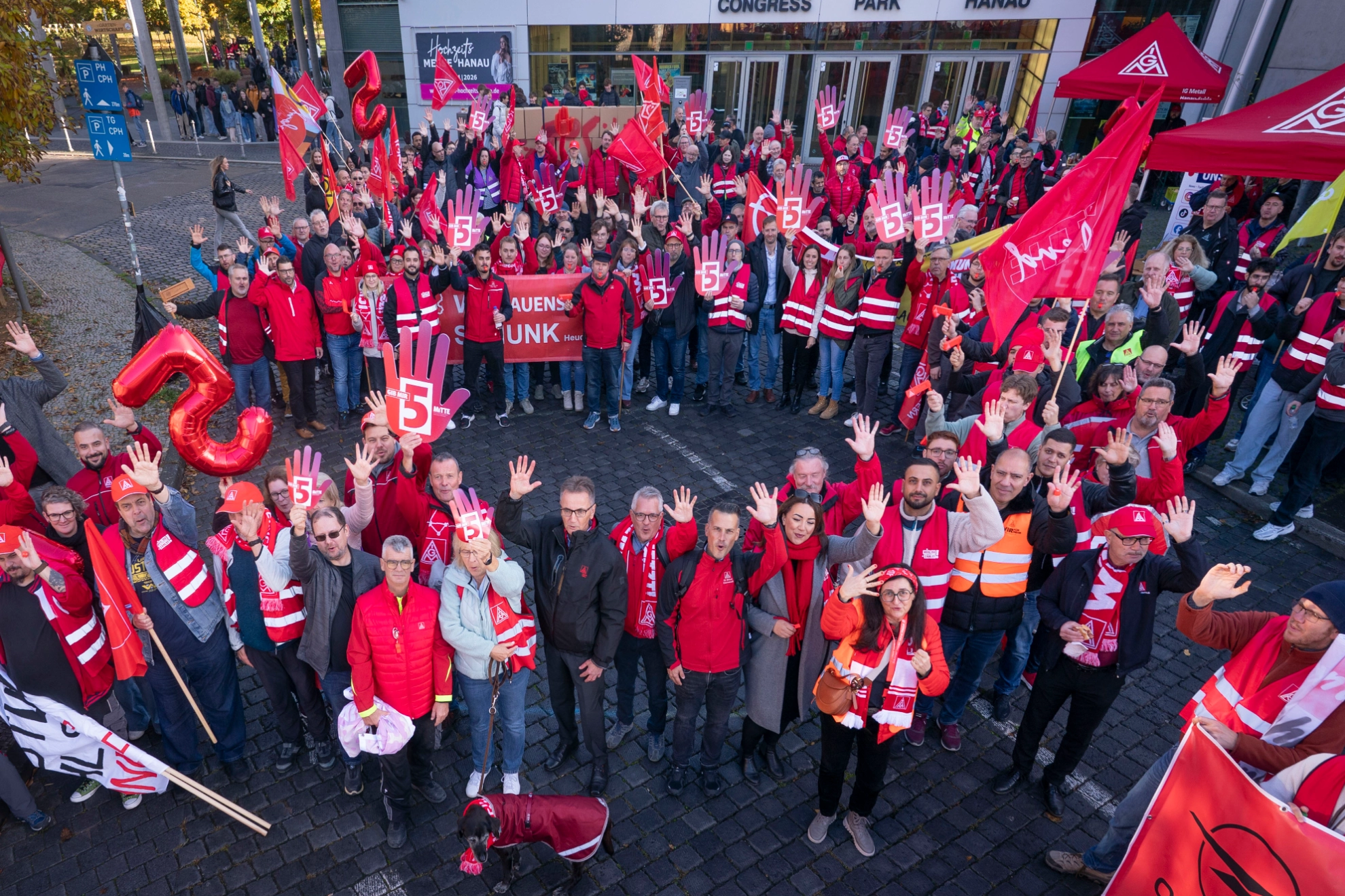 Tarifverhandlungen 2. Runde Bezirk Mitte in Hanau am 28.10.2026.