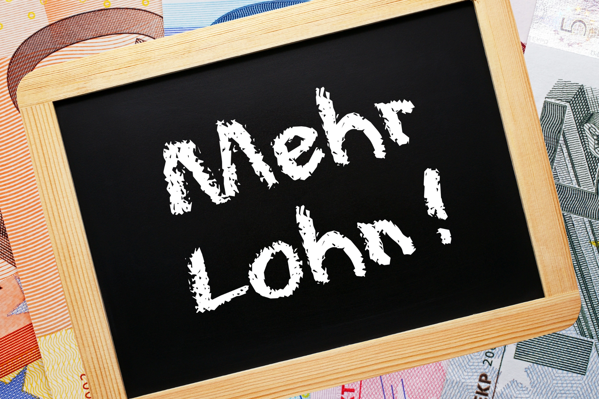 mehr Lohn!