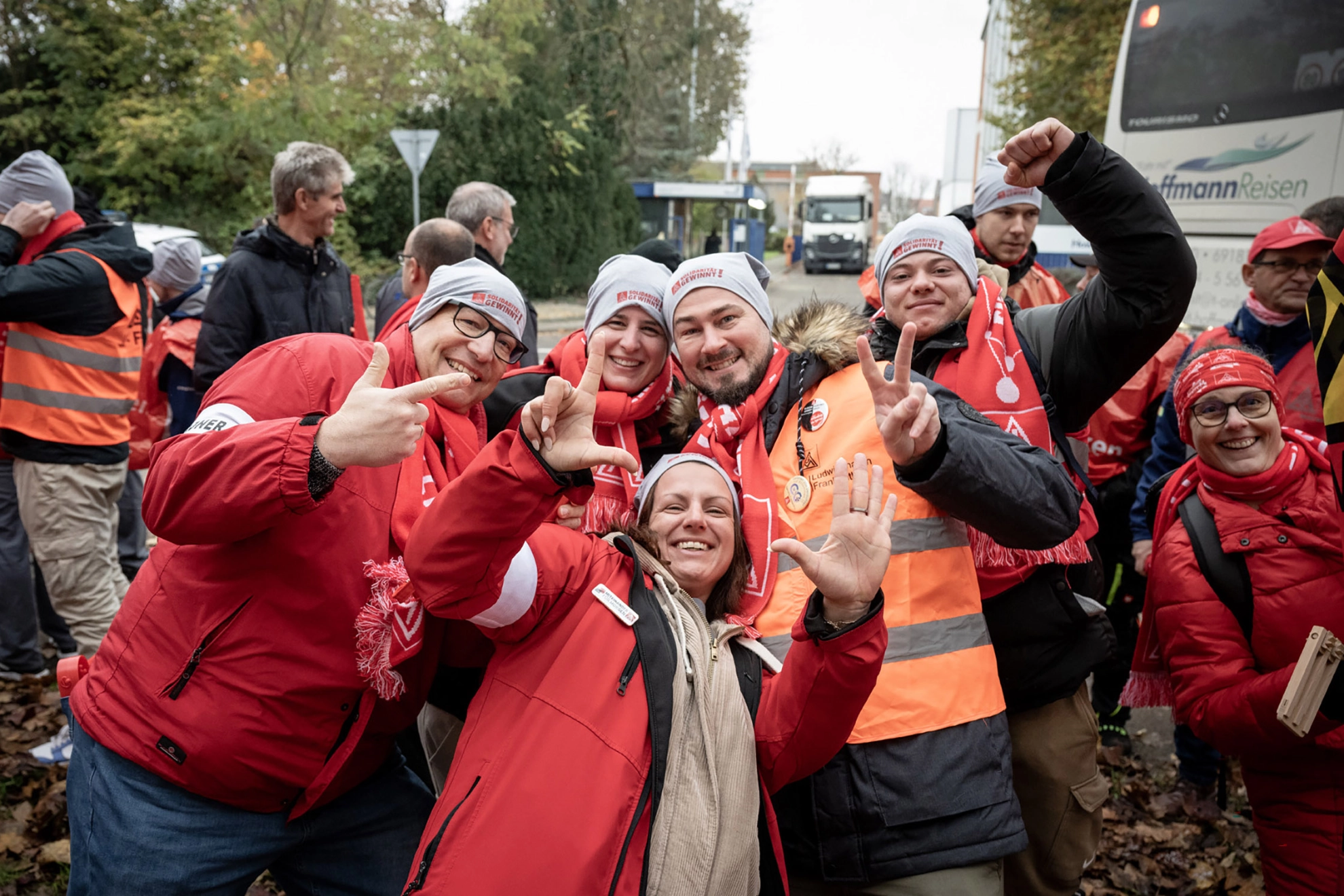 Demonstration und Kundgebung in Frankenthal
