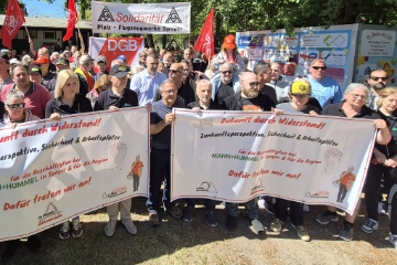 1.-Mai-Kundgebung in der Pfalz