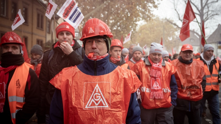 Demonstration und Kundgebung in Frankenthal