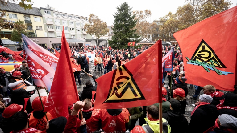 Demonstration und Kundgebung in Frankenthal