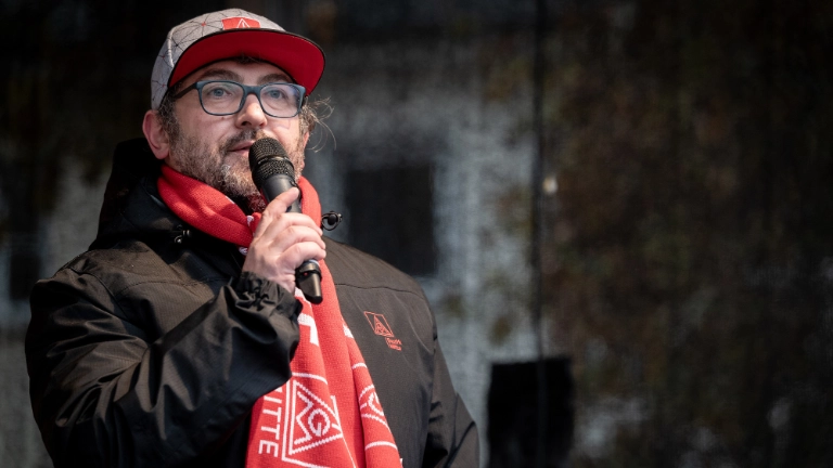 Demonstration und Kundgebung in Frankenthal