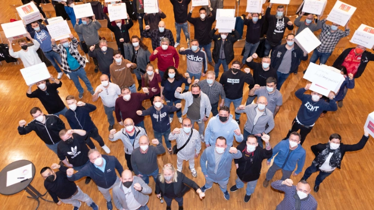 Kick-Off mit Druck (Lu-Ft) in die Zukunft