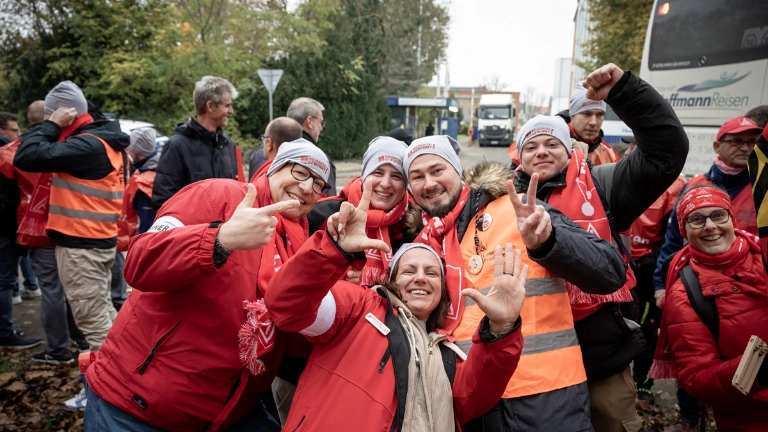 Demonstration und Kundgebung in Frankenthal