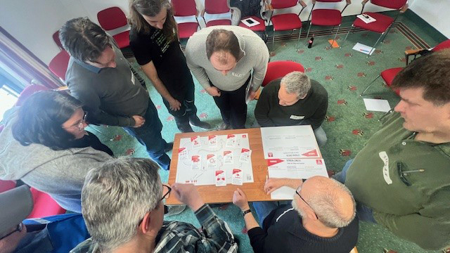 Bildungsblitz für Vertrauensleute